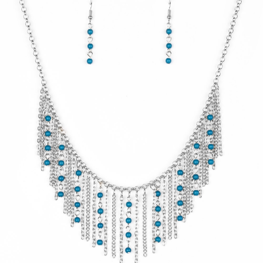 Necklace and earrings